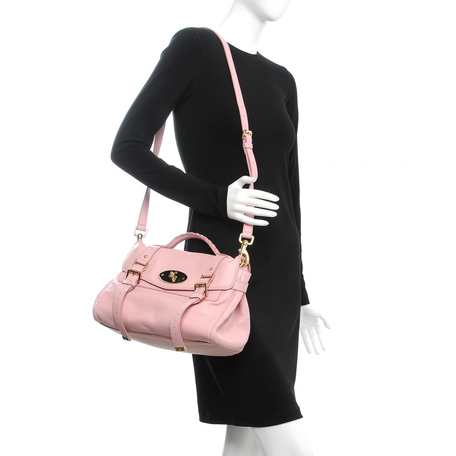 Mulberry Soft Buffalo Medium Alexa Pink 2 of 9
