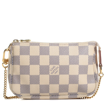 Louis Vuitton Damier Azur Mini Pochette Accessories 1 of 7