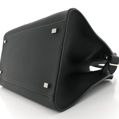 The Row Matte Grained Calfskin Soft Margaux 12 Black 9 of 9