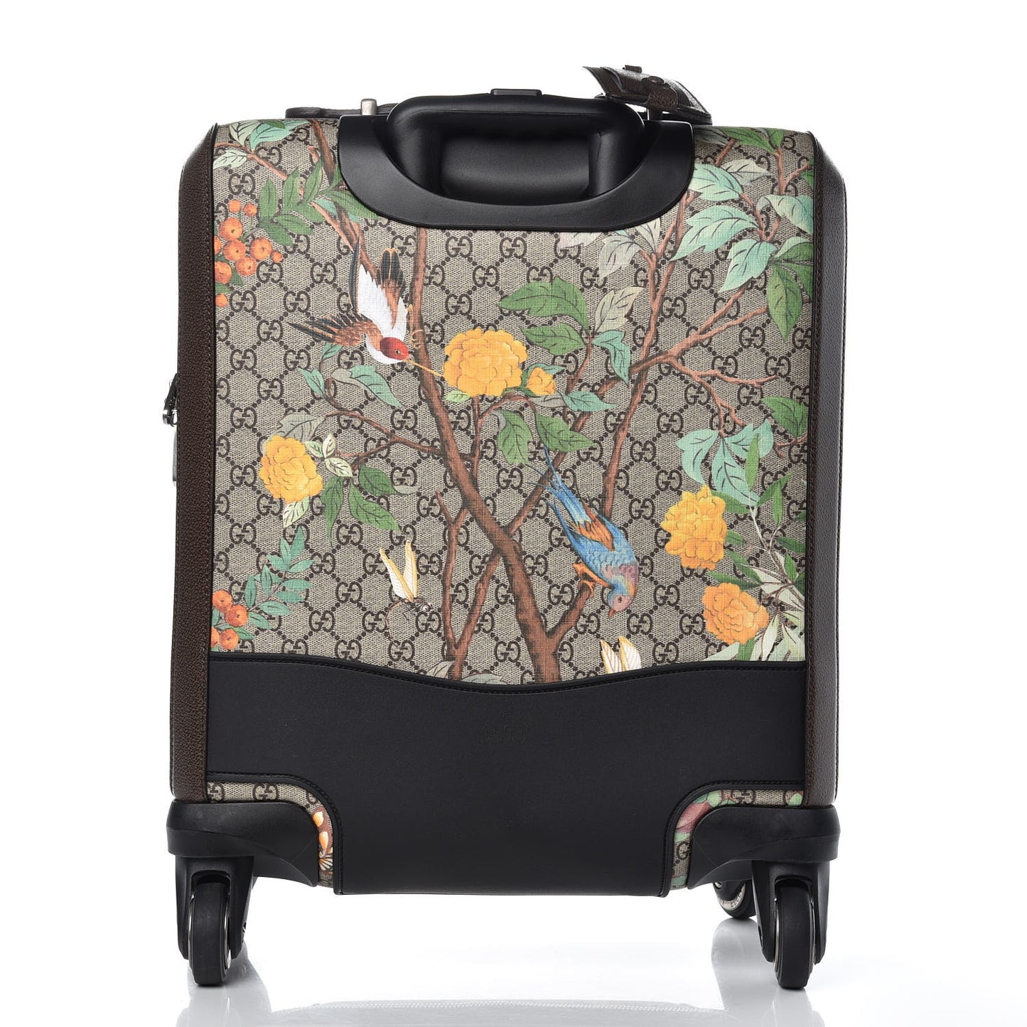 GG Supreme Monogram Tian Carry On Trolley Beige Multicolor New Acero