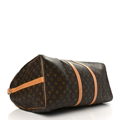 Louis Vuitton Monogram Keepall Bandouliere 55 4 of 14
