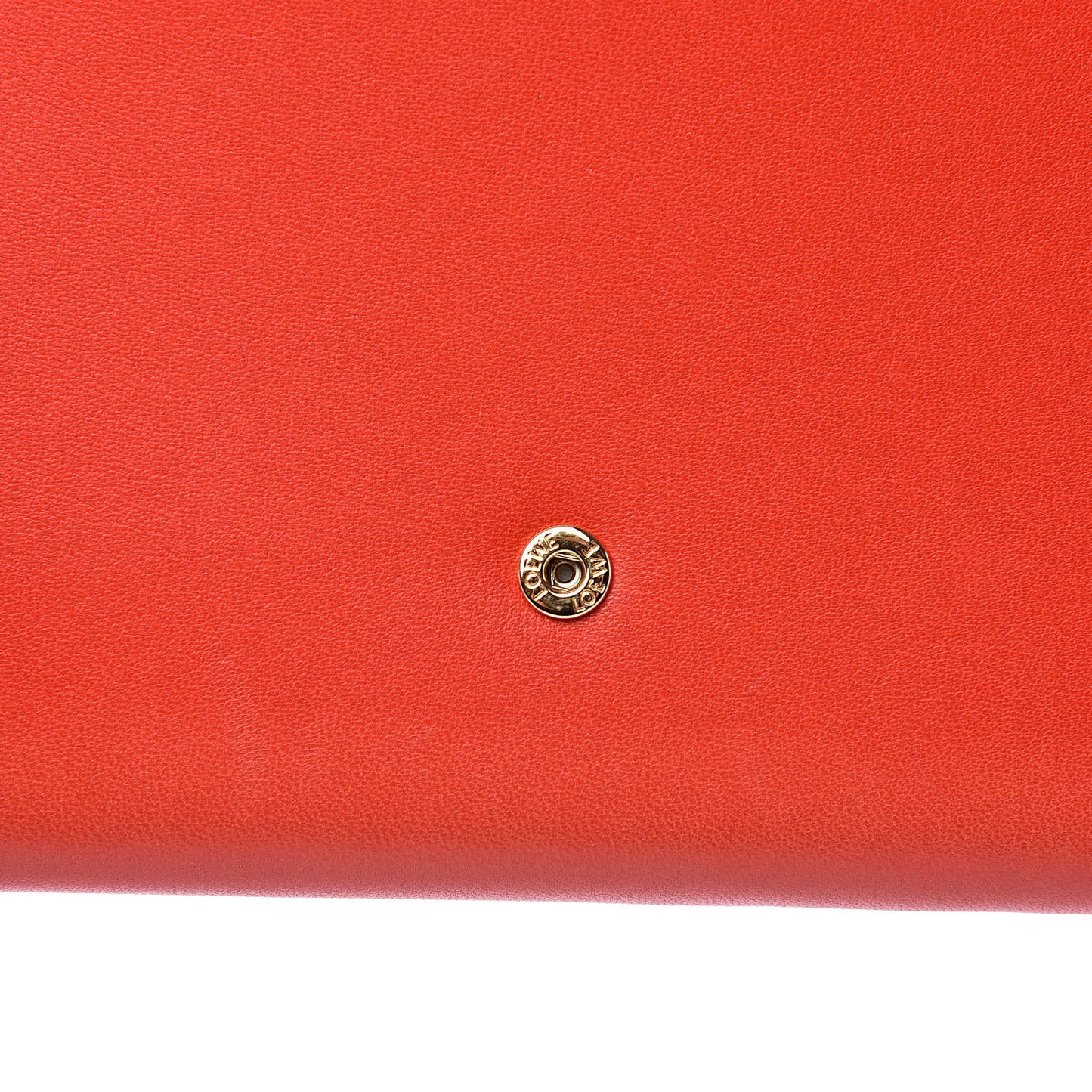 Lambskin Continental Clutch Primary Red