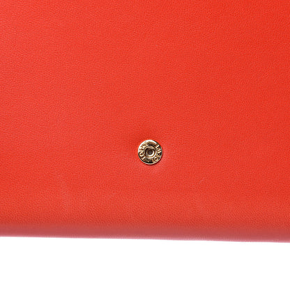 Loewe Lambskin Continental Clutch Primary Red 8 of 11
