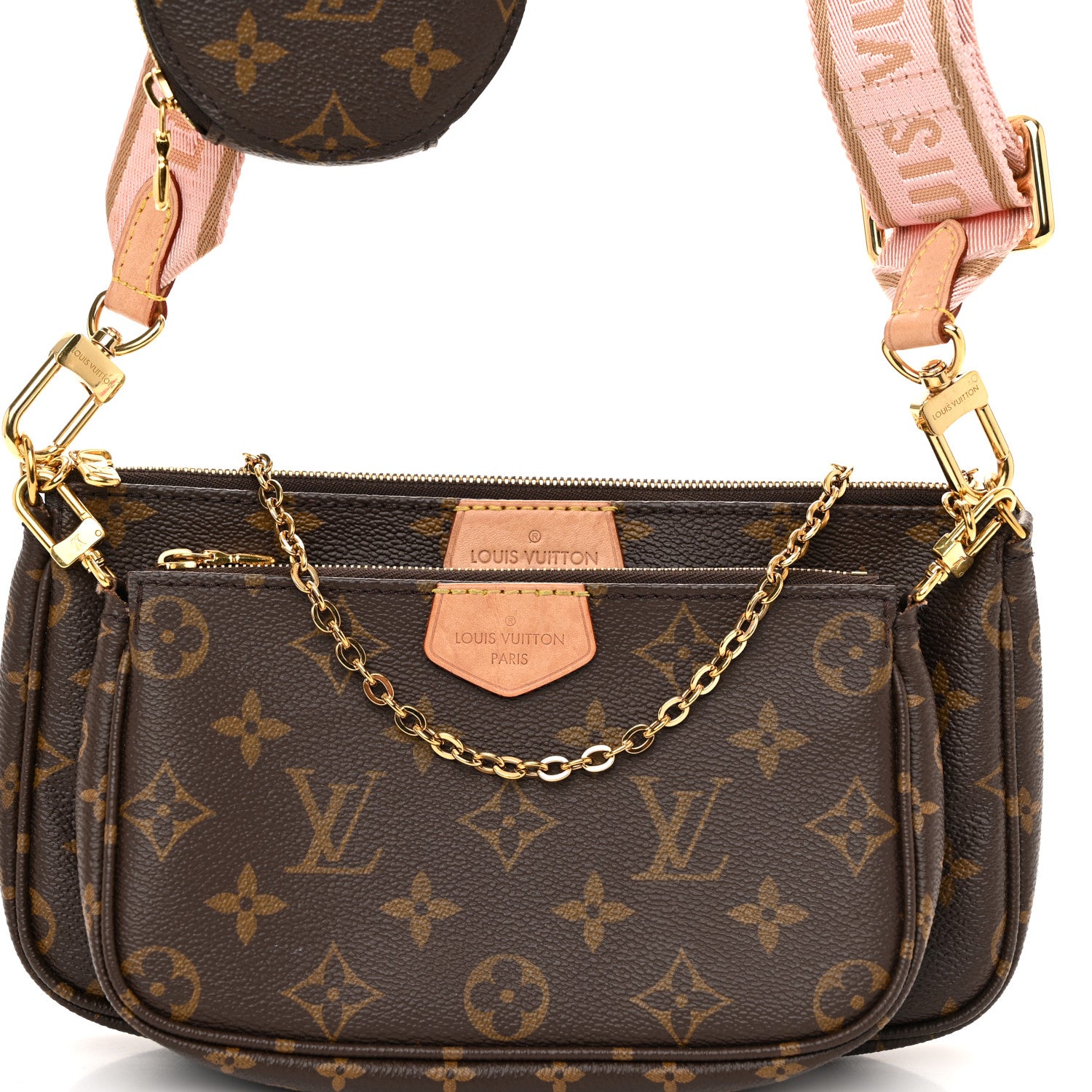Louis Vuitton Monogram Multi Pochette Accessories Rose Clair 8 of 11