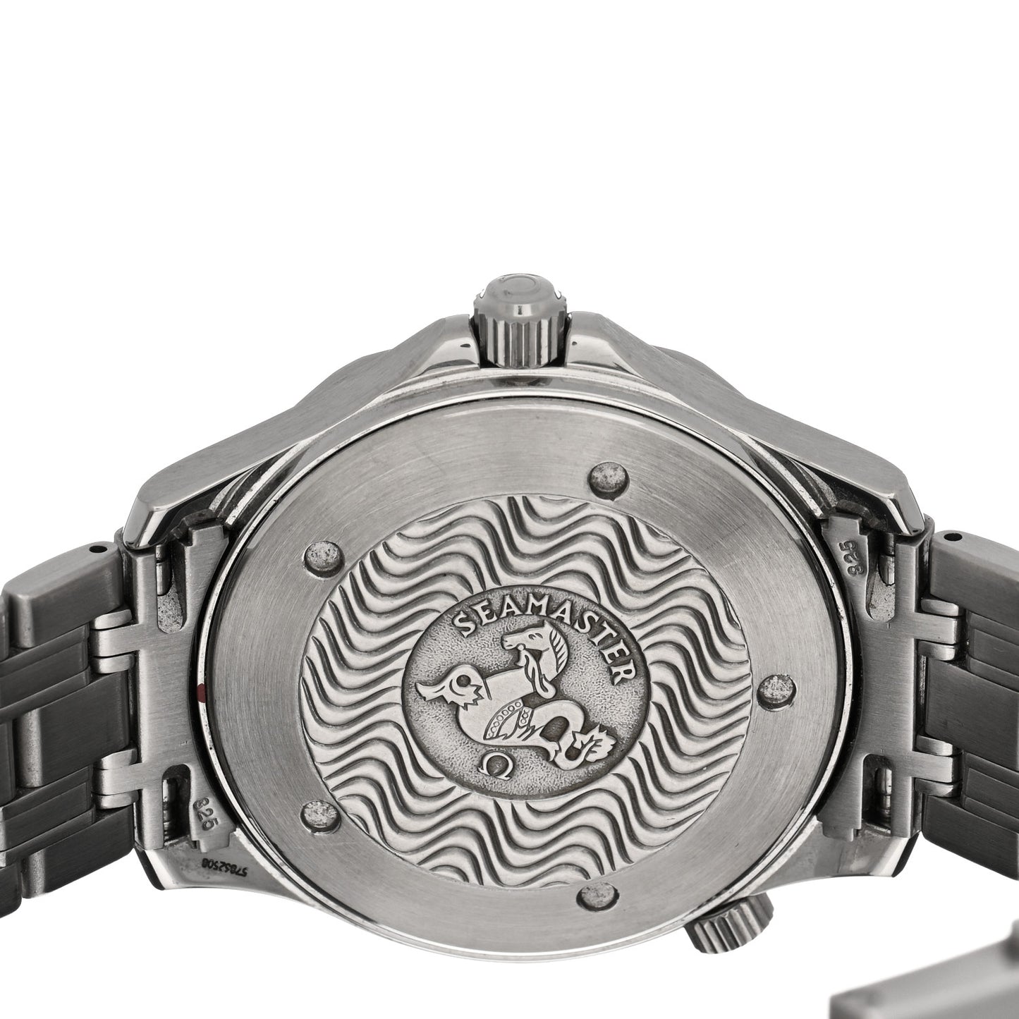 Stainless Steel 41mm Seamaster Professional Quartz Watch Blue 2541.80.00