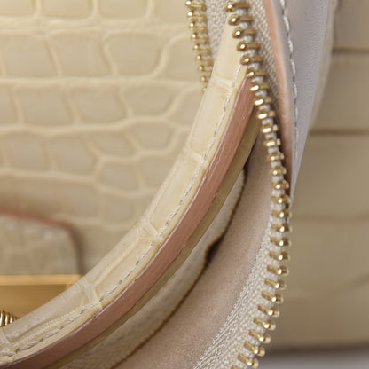 Louis Vuitton Crocodile Sac Louis Beige 15 of 18