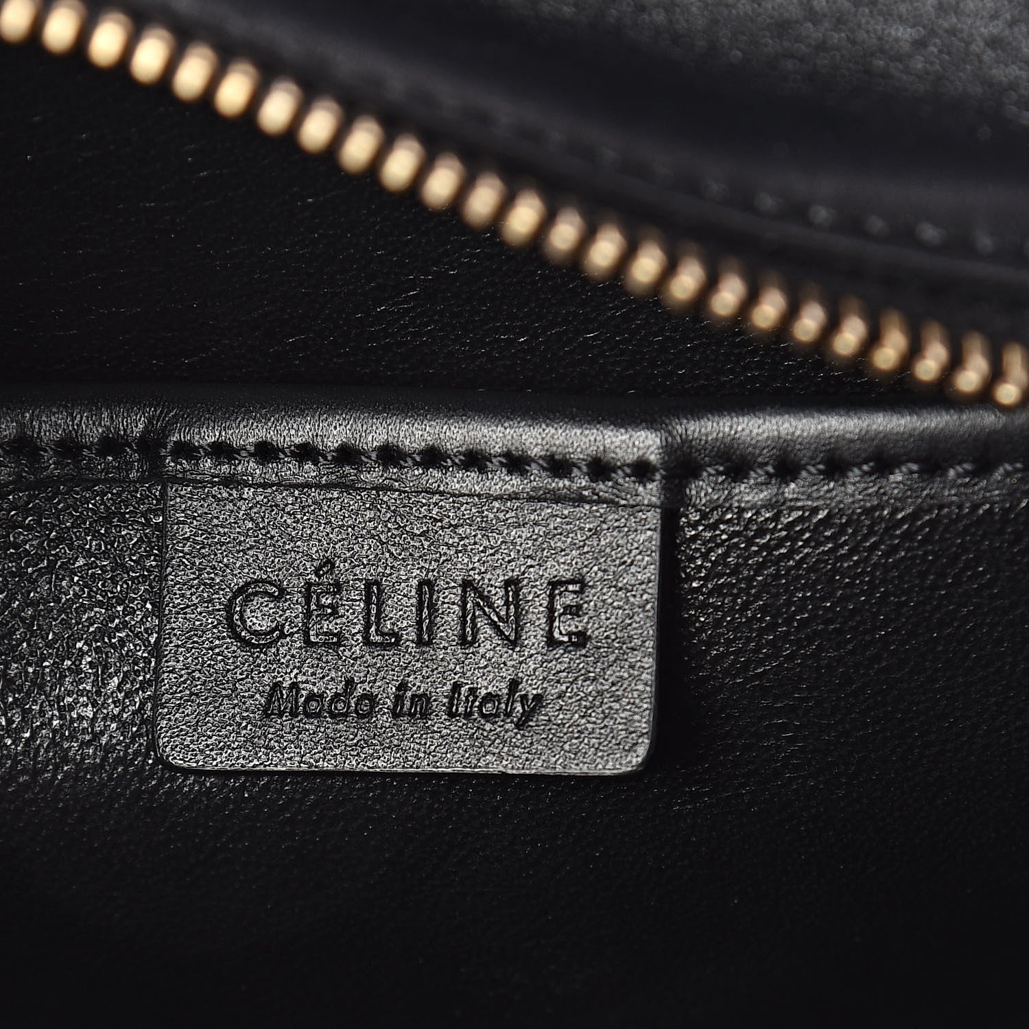 Celine Drummed Calfskin Nubuck Nano Tri-Color Luggage Milky Blue 6 of 11