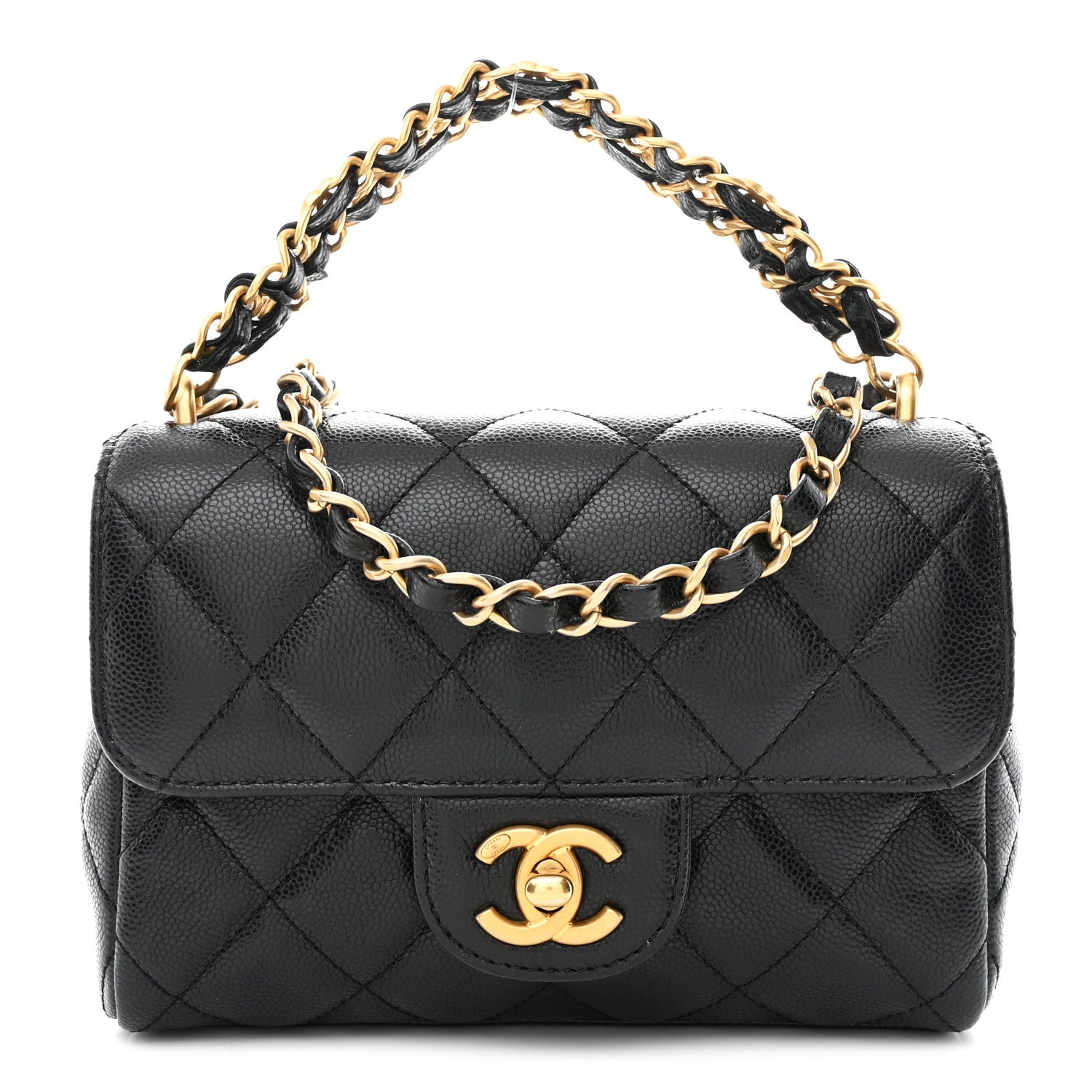 Chanel Caviar Quilted Mini Flap Black 1 of 11