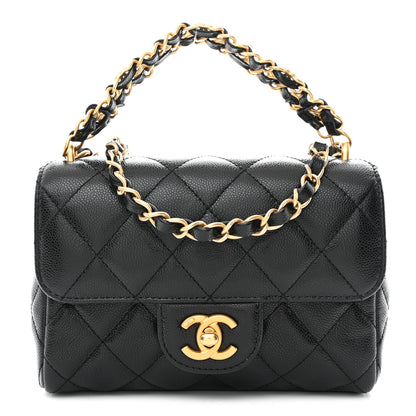 Chanel Caviar Quilted Mini Flap Black 1 of 11