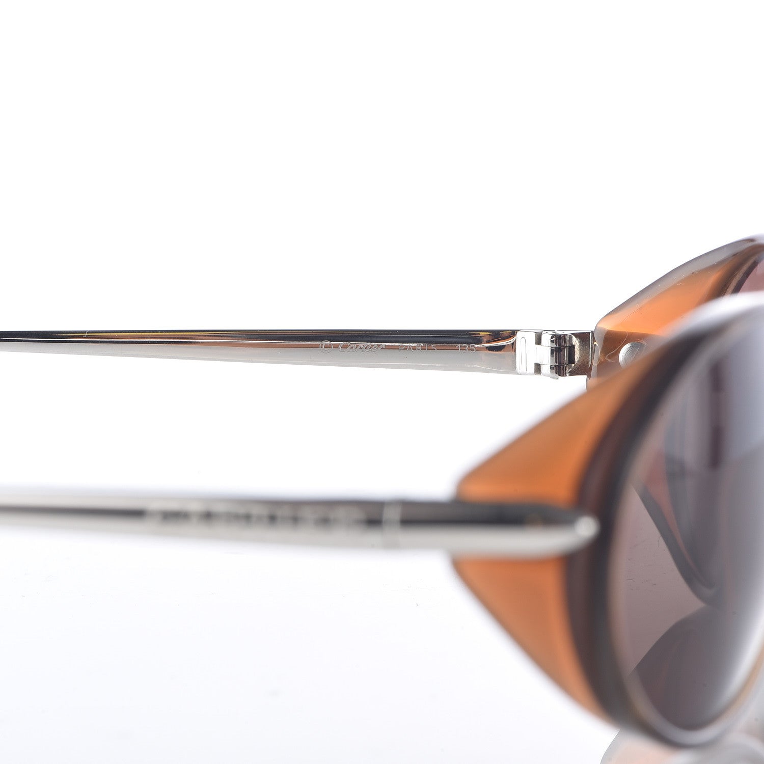 Cartier Aspen Oval Sunglasses T8200421 Brown 5 of 8