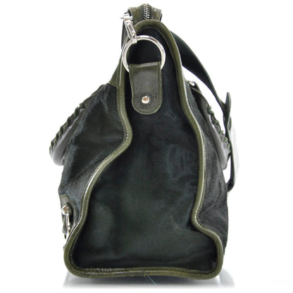 Balenciaga Pony Hair City Olive 4 of 12