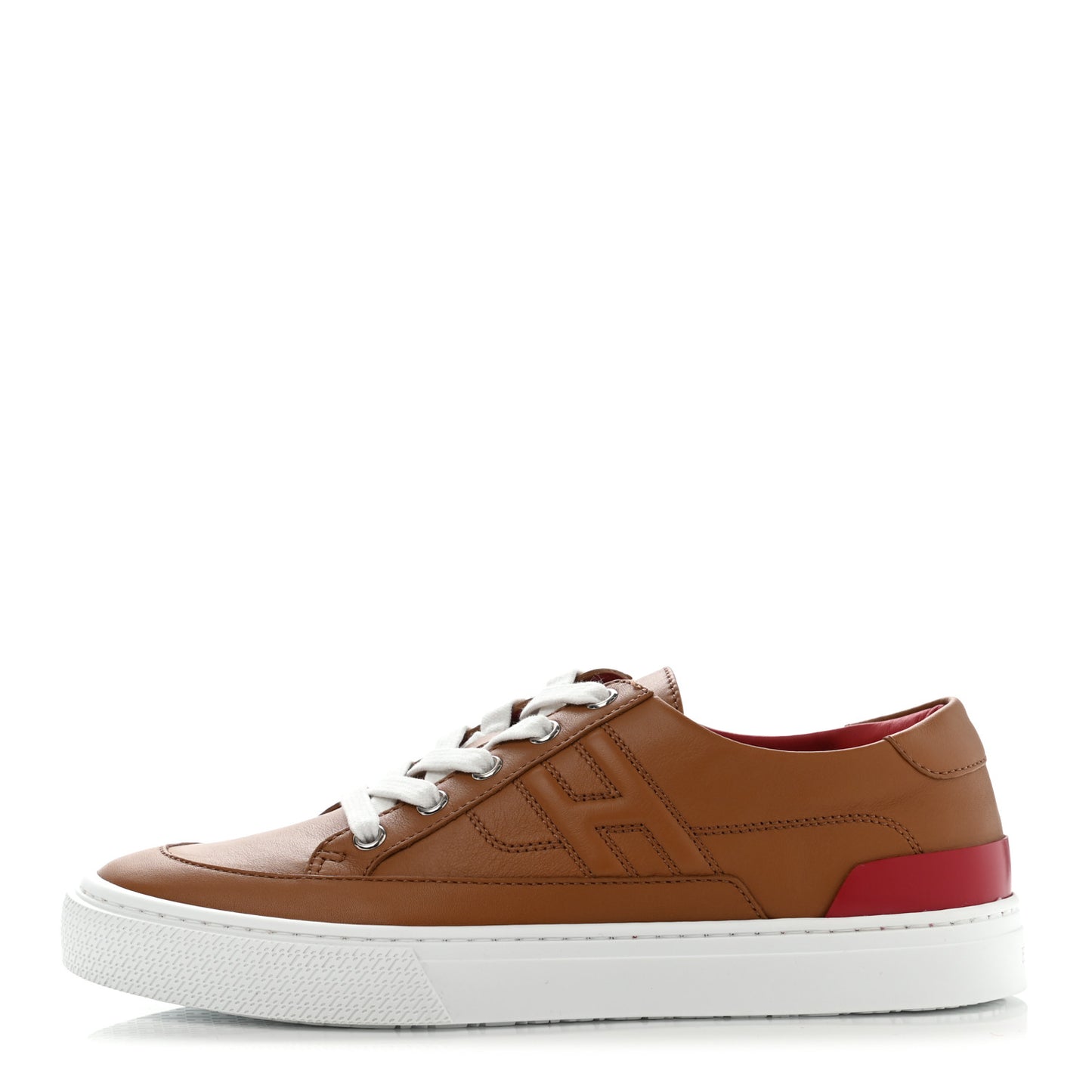 Calfskin Deep Sneakers 38 Naturel