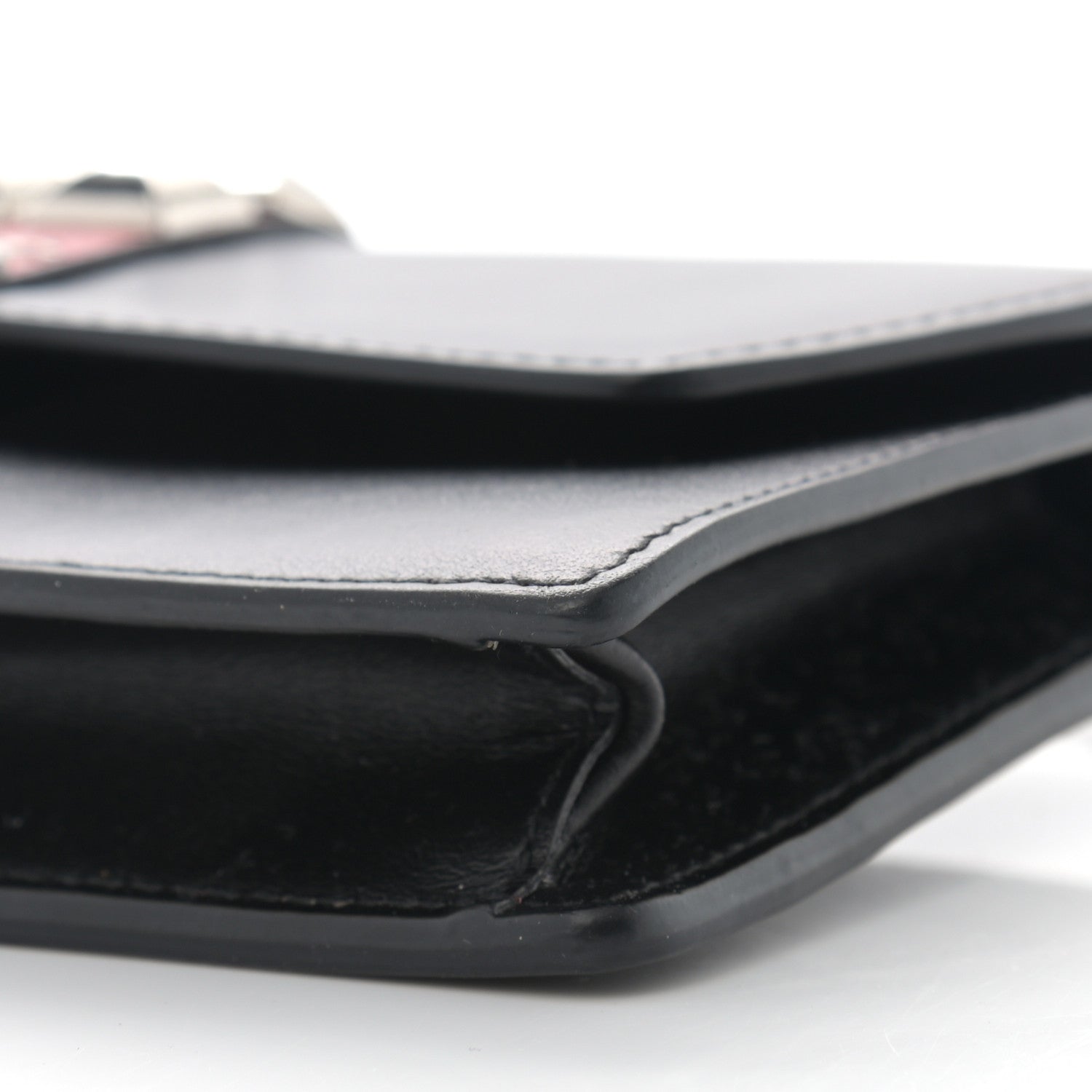 Prada City Calfskin Studded Mini Elektra Crossbody Bag Black Fuoco 5 of 11