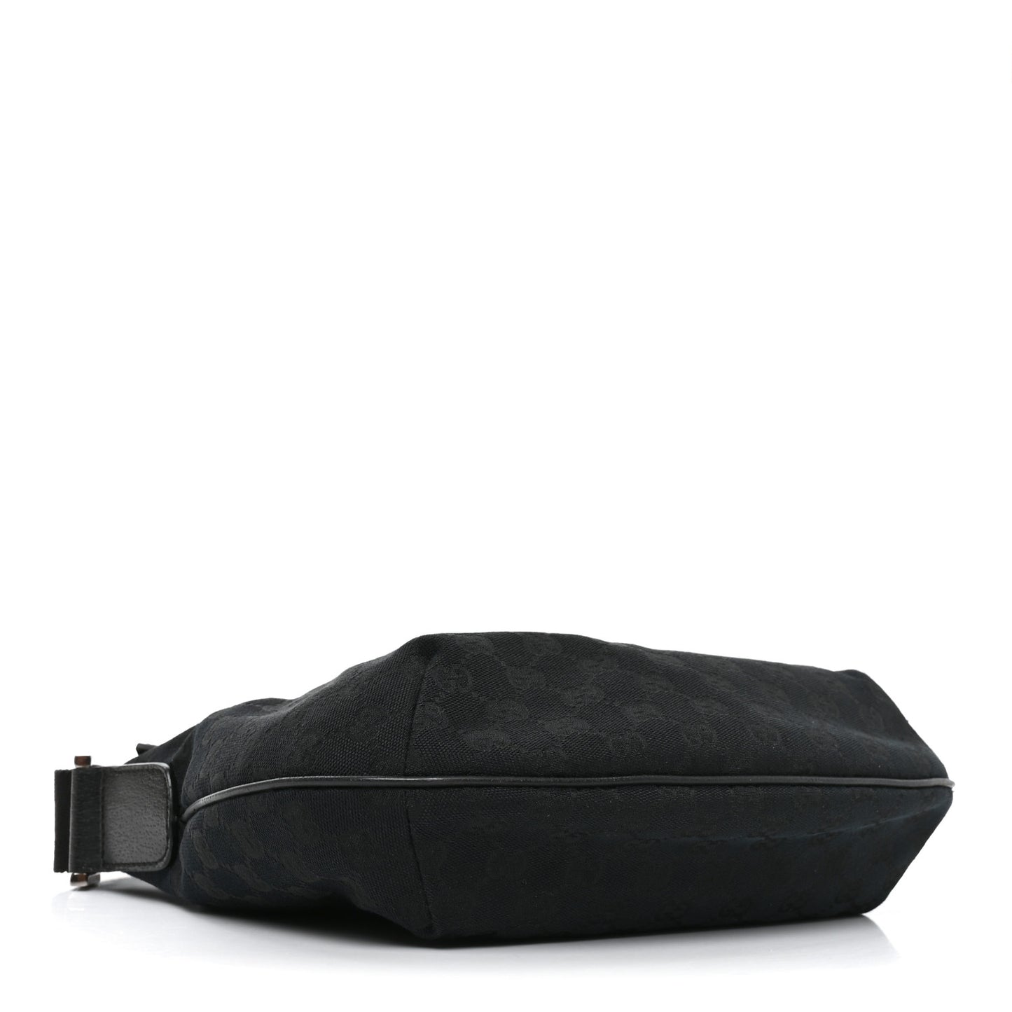 Monogram Medium Half Moon Hobo Black