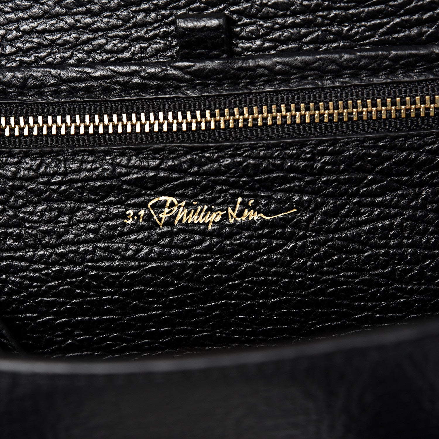 3.1 Phillip Lim 3.1 Textured Calfskin Mini Pashli Satchel Black 5 of 8