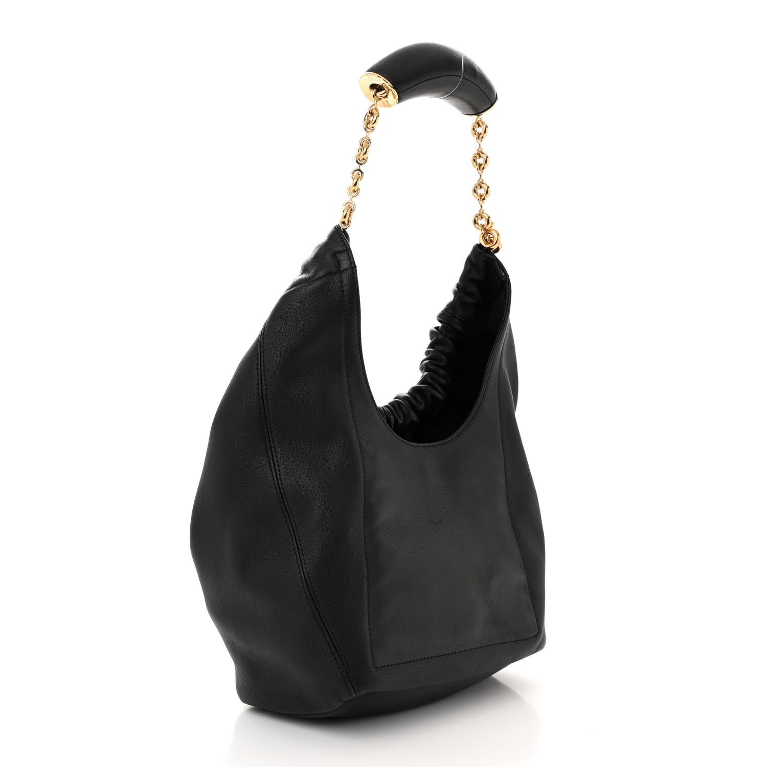 Loewe Buttery Nappa Lambskin Small Squeeze Bag Black 2 of 8