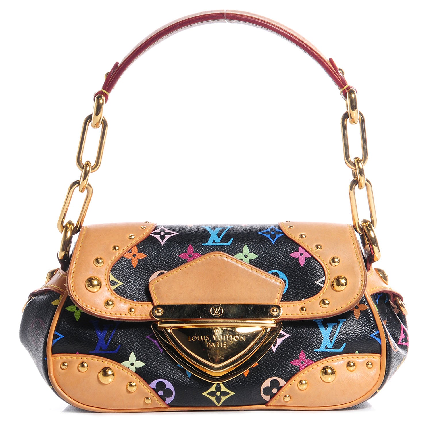 Louis Vuitton Monogram Multicolor Marilyn Black 1 of 7