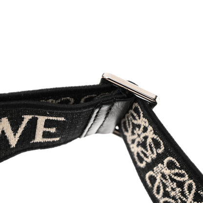 Loewe Satin Calfskin Small Puzzle Bag Black 10 of 11