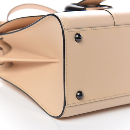 Delvaux Calfskin Mini Brillant Satchel Nude 10 of 12