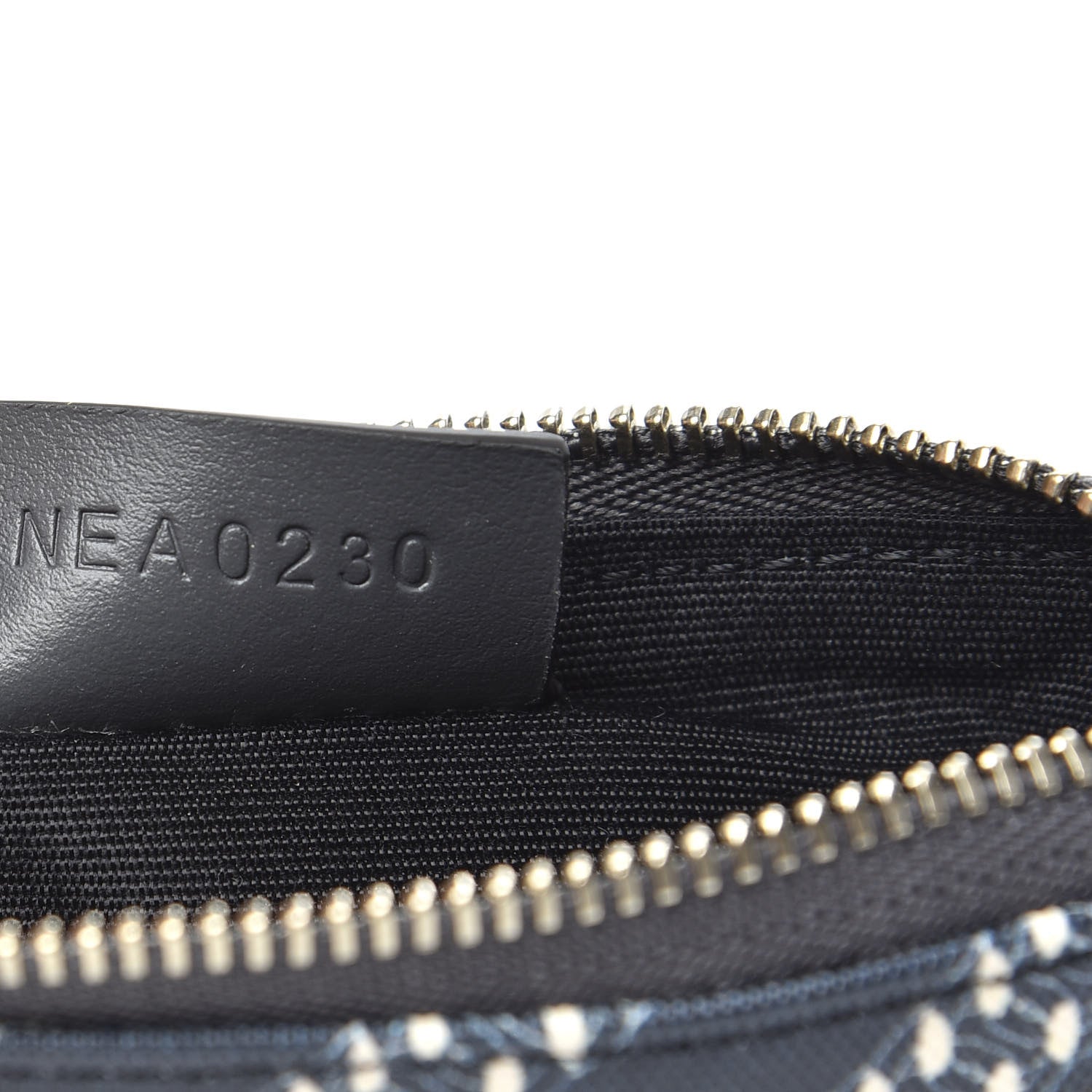 Givenchy Canvas Jacquard Mini Bond Mini Zip Pouch Oil Blue 7 of 7