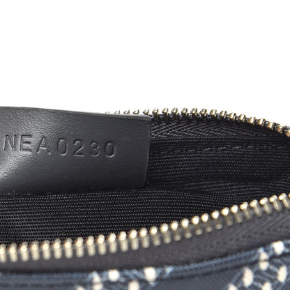 Givenchy Canvas Jacquard Mini Bond Mini Zip Pouch Oil Blue 7 of 7