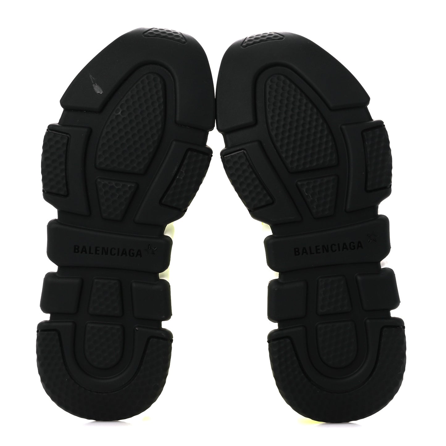 Nylon Knit Womens BB Speed Sneakers 37 Jaune Fluo