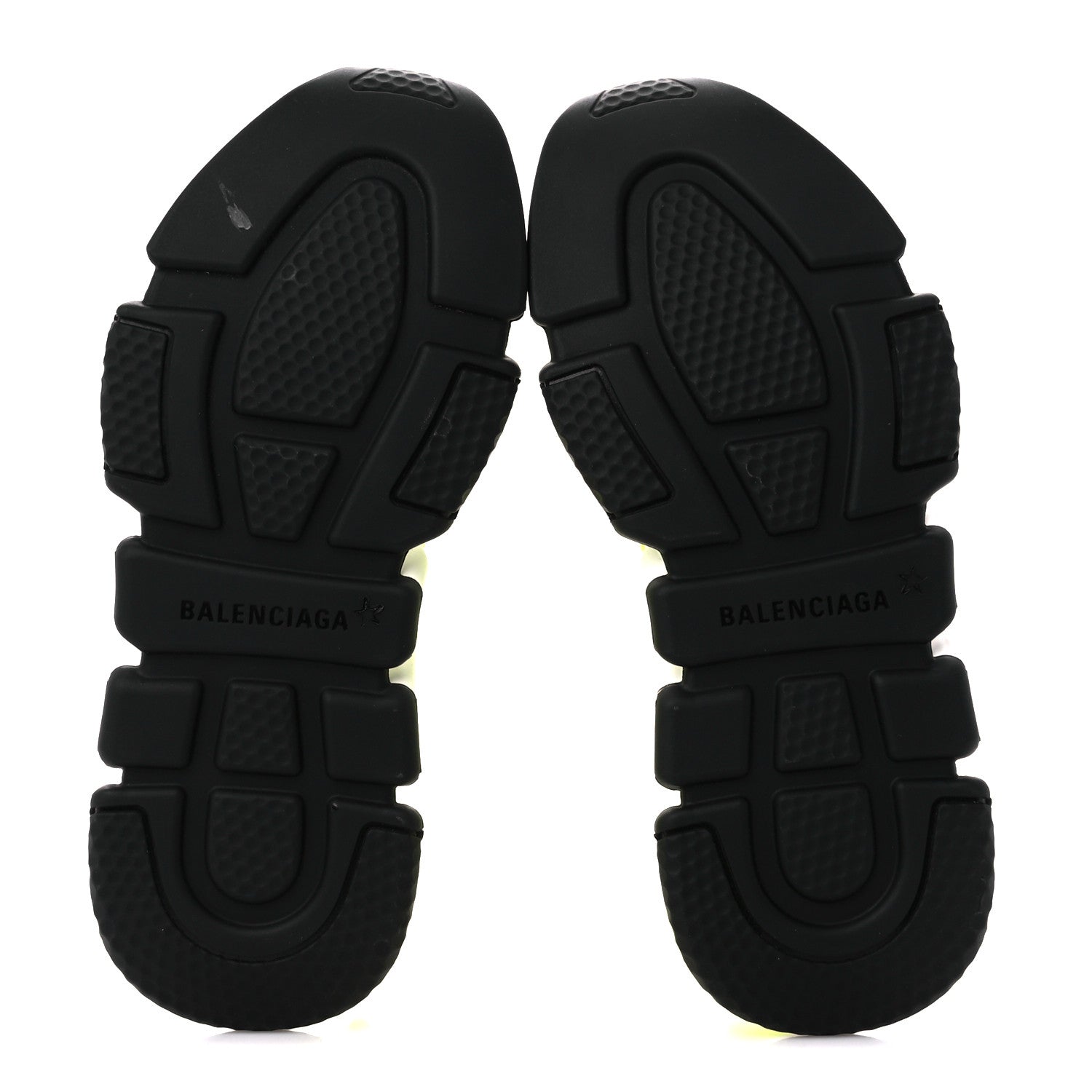 Balenciaga Nylon Knit Womens BB Speed Sneakers 37 Jaune Fluo 5 of 8