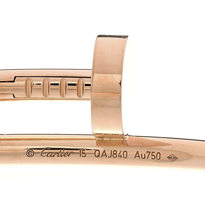Cartier 18K Pink Gold Juste Un Clou Bracelet 15 4 of 5
