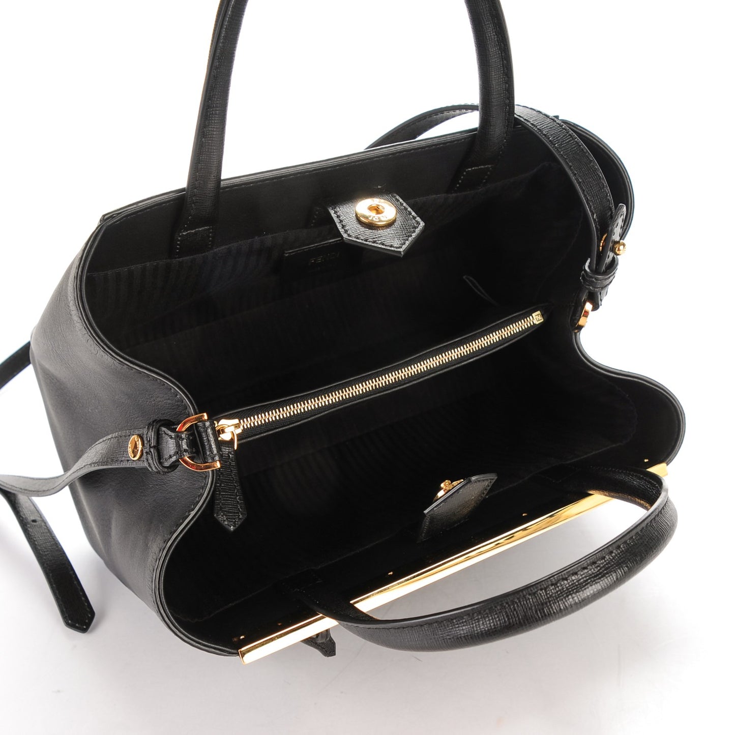 Vitello Elite Petite 2Jours Tote Black