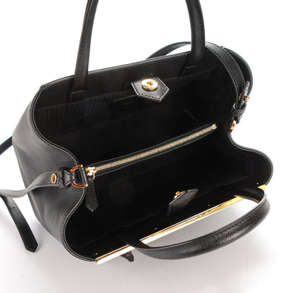 Fendi Vitello Elite Petite 2Jours Tote Black 5 of 7