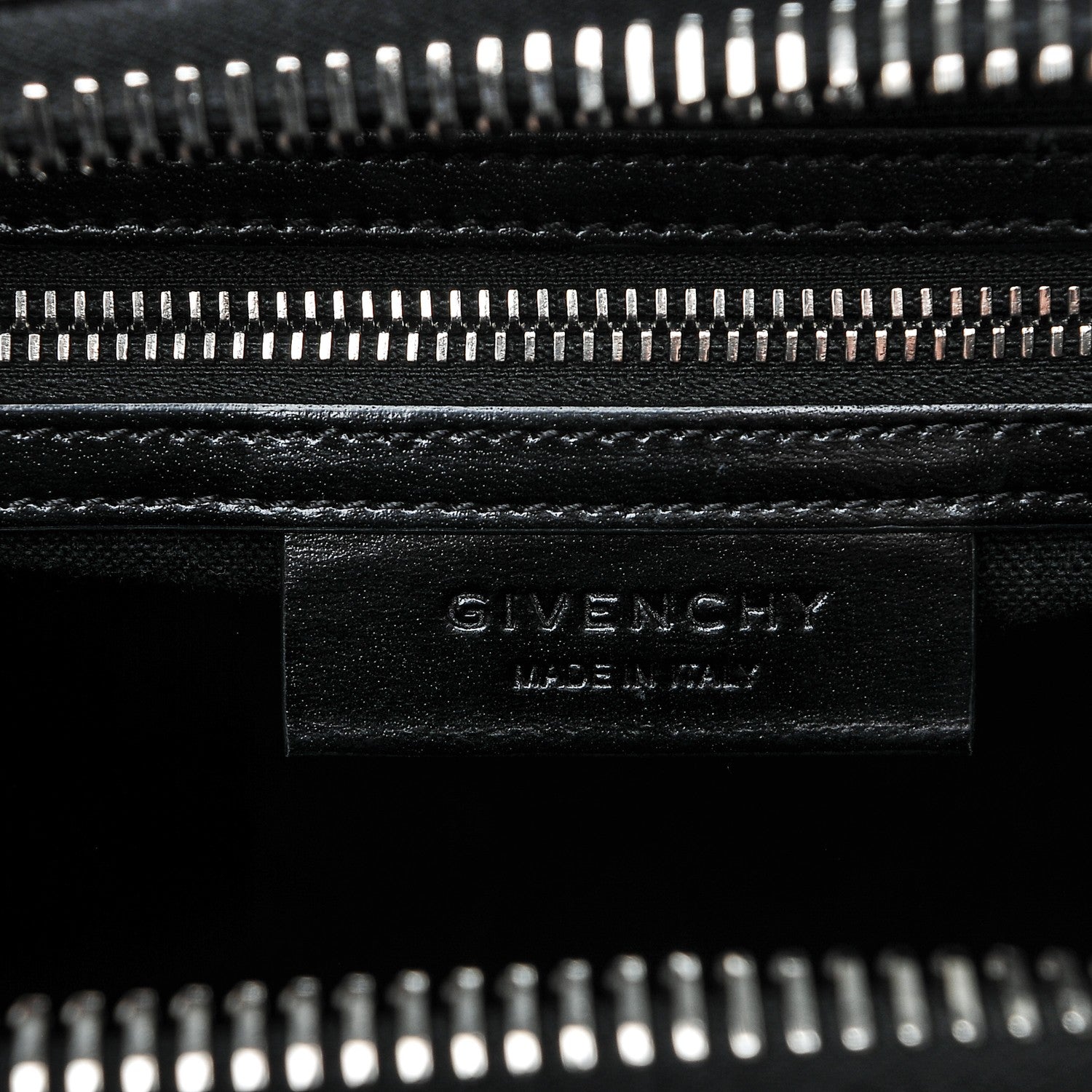 Givenchy Shiny Lord Calfskin Medium Antigona Black 6 of 7