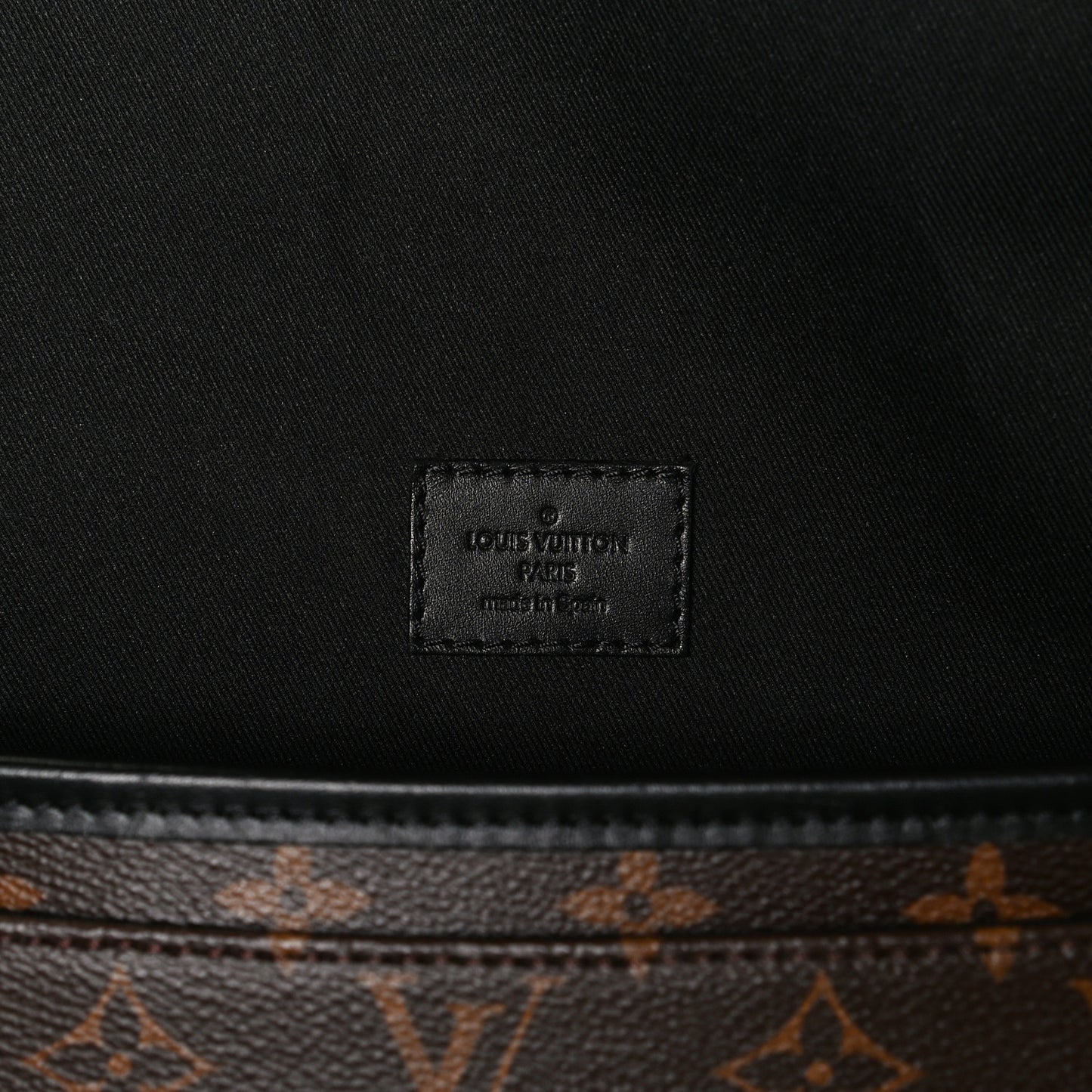 Monogram Macassar Magnetic Messenger