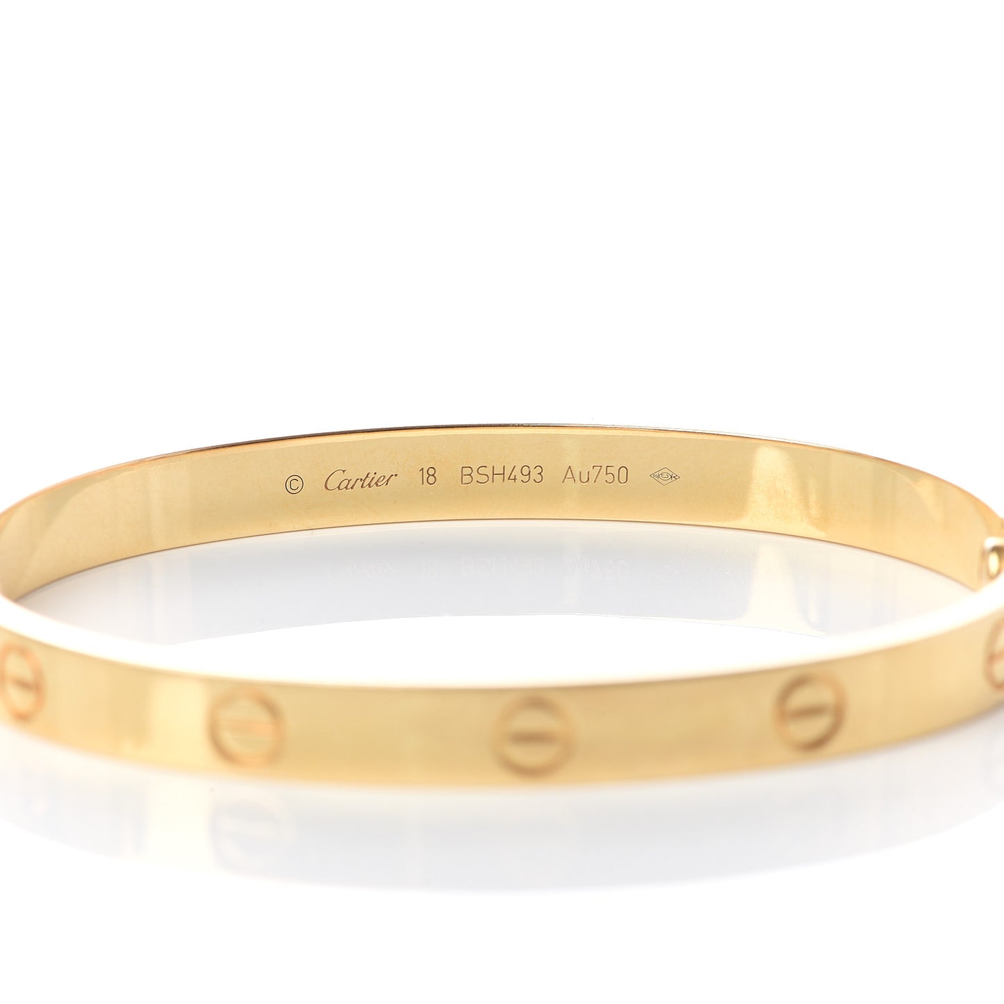 18K Yellow Gold LOVE Bracelet 18