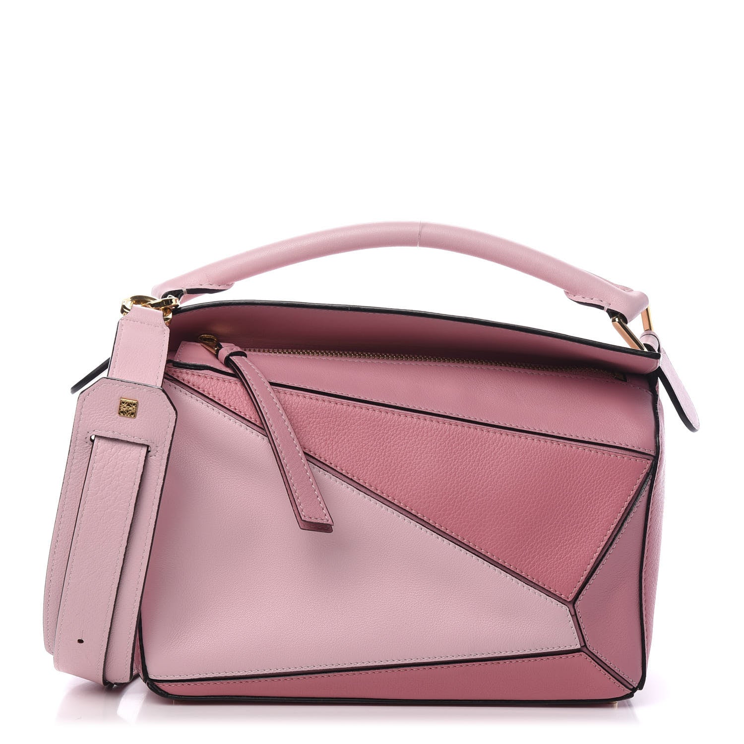 Loewe Calfskin Small Puzzle Bag Soft Pink 1 of 16
