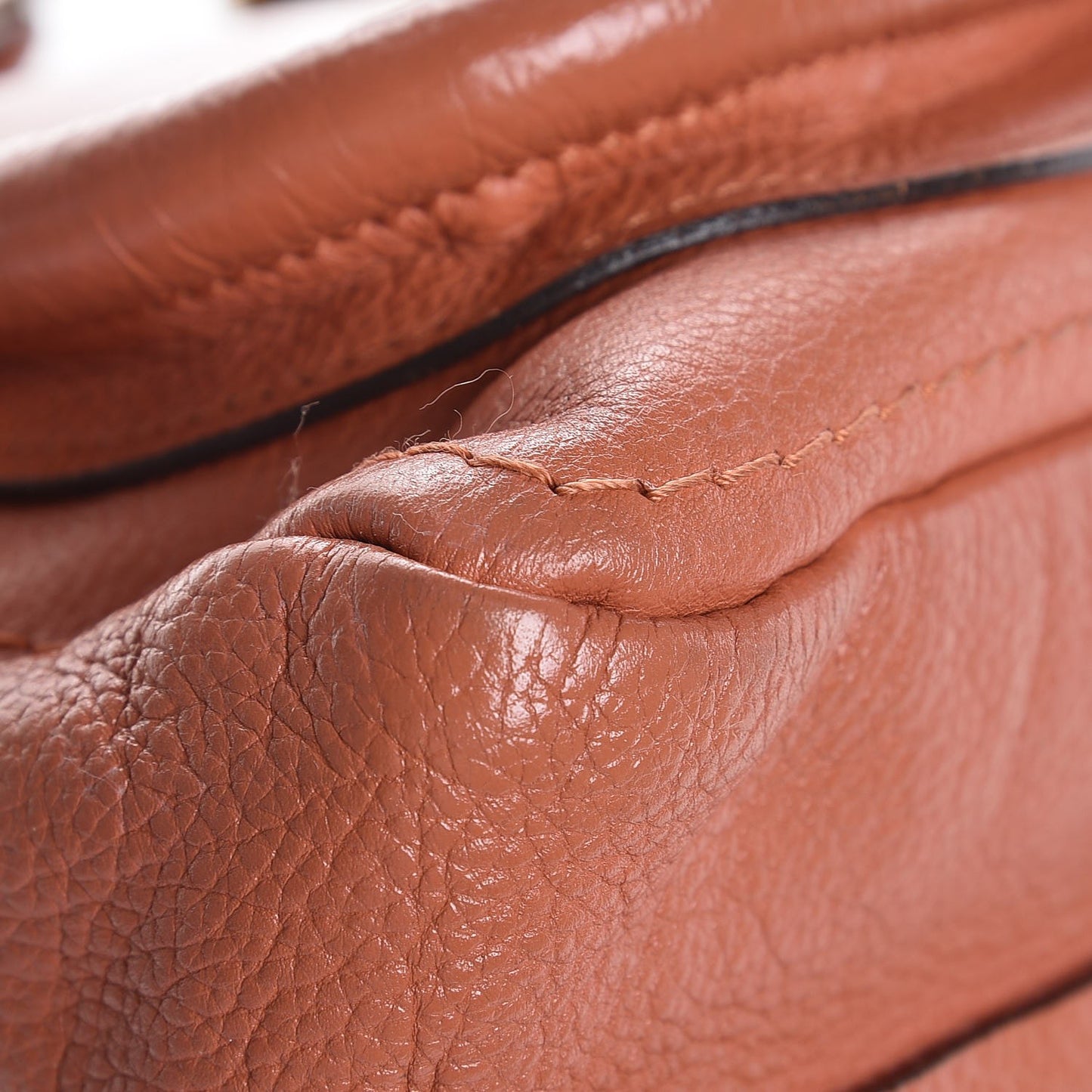 Calfskin Small Paraty Suntan