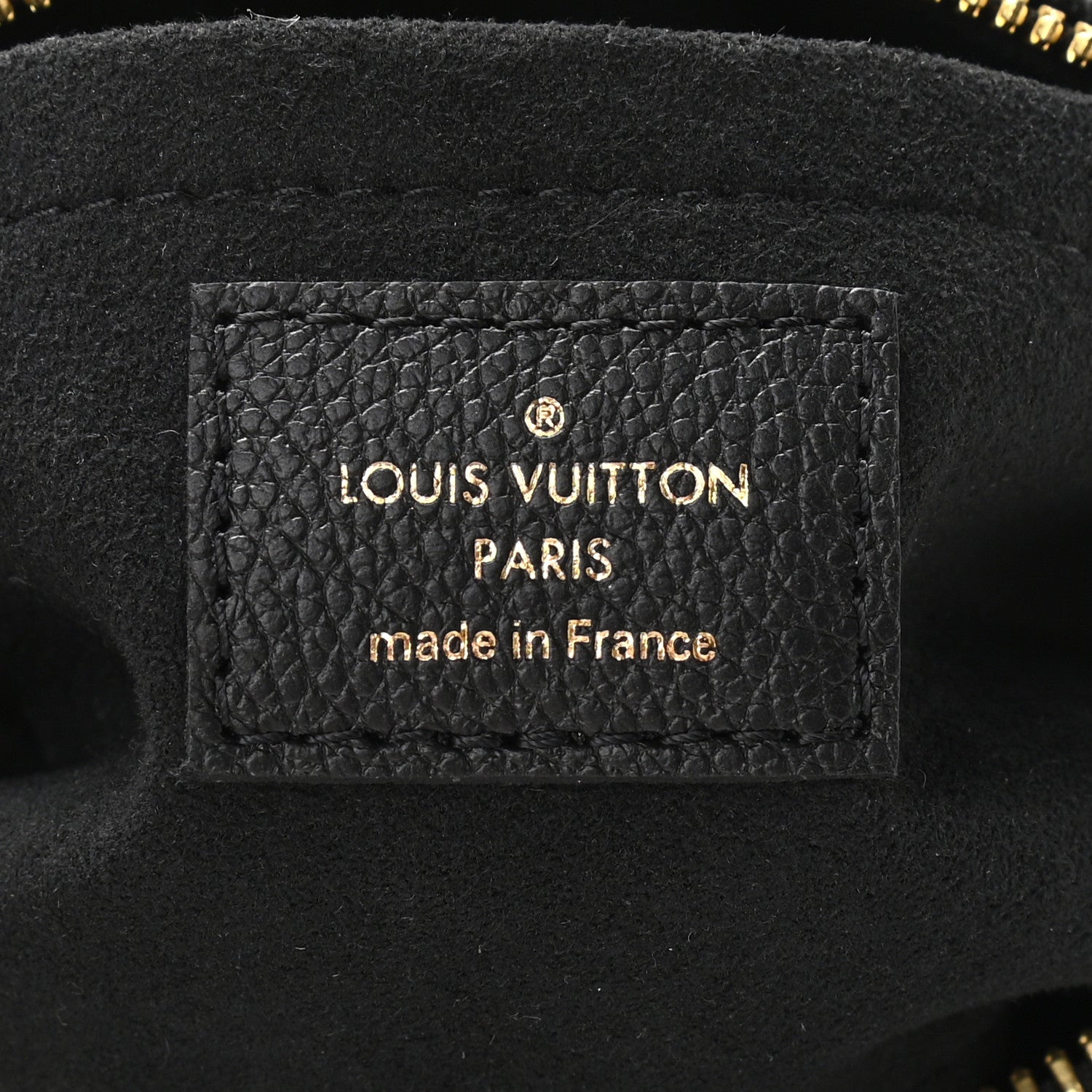 Louis Vuitton Empreinte Monogram Giant Papillon BB Black Beige 6 of 10