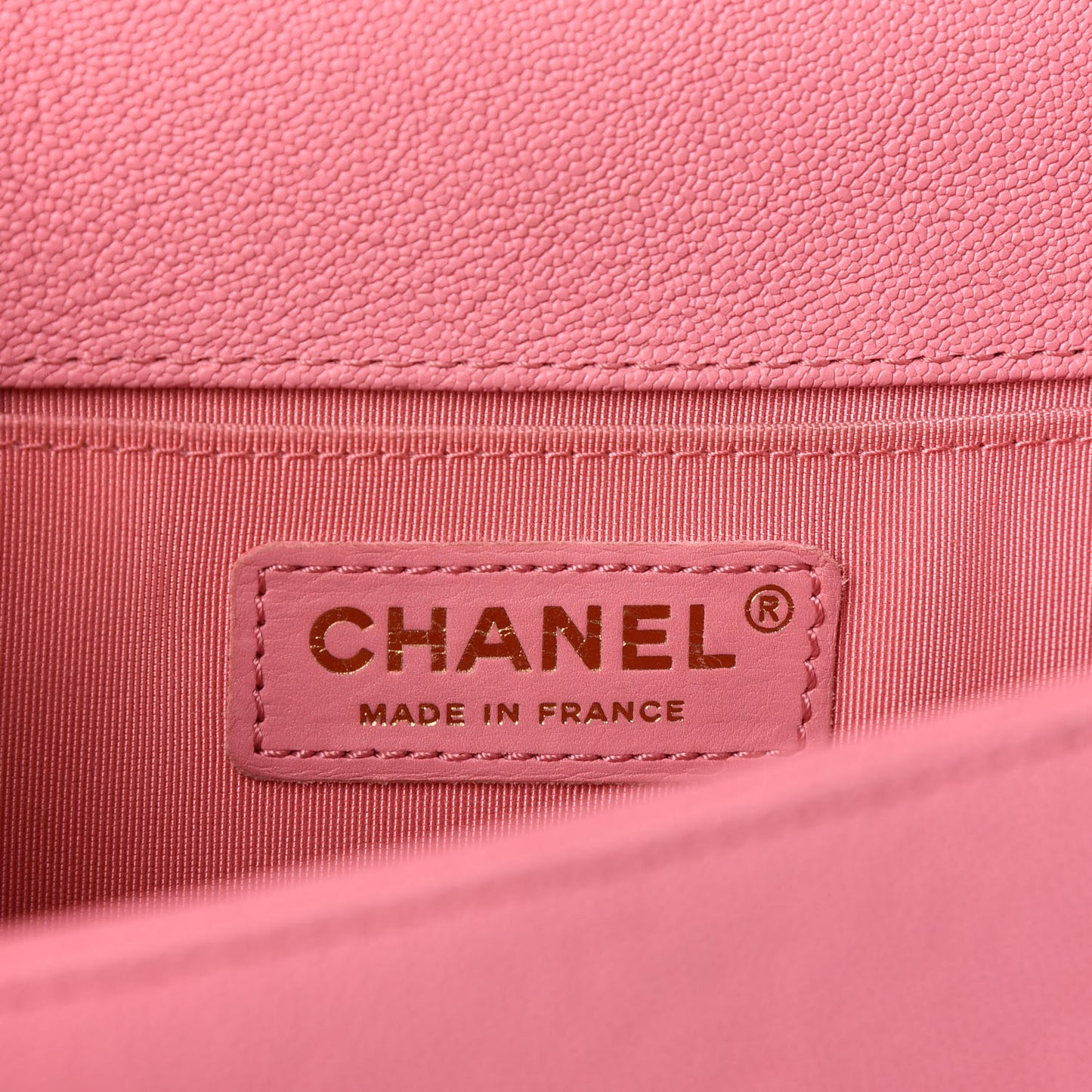 Caviar Quilted Medium Boy Flap Pink