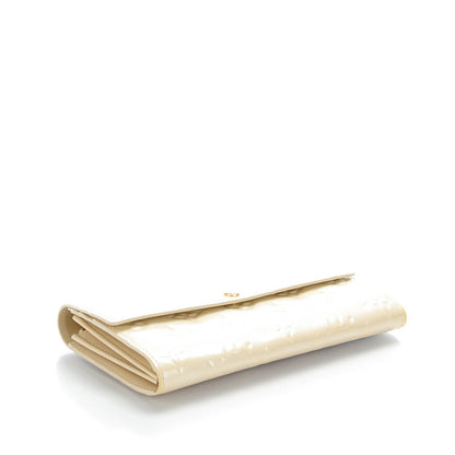 Louis Vuitton Vernis Sarah Wallet Blanc Corail 4 of 7
