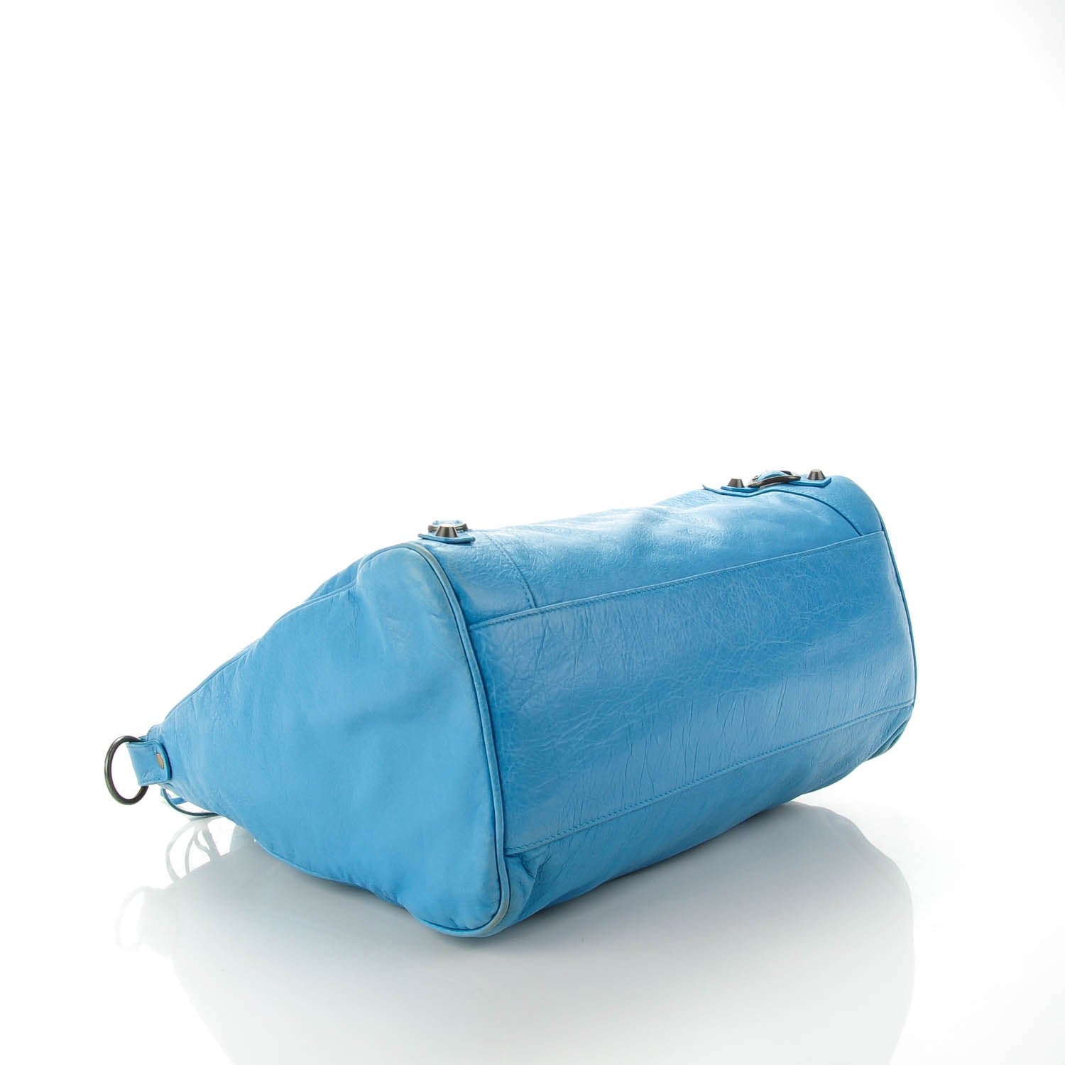 Balenciaga Agneau Classic Hardware Velo Bleu Indigo 4 of 7