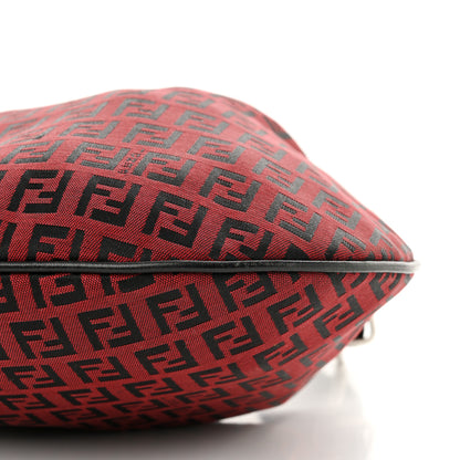 Fendi Zucchino Oyster Red Black 9 of 15