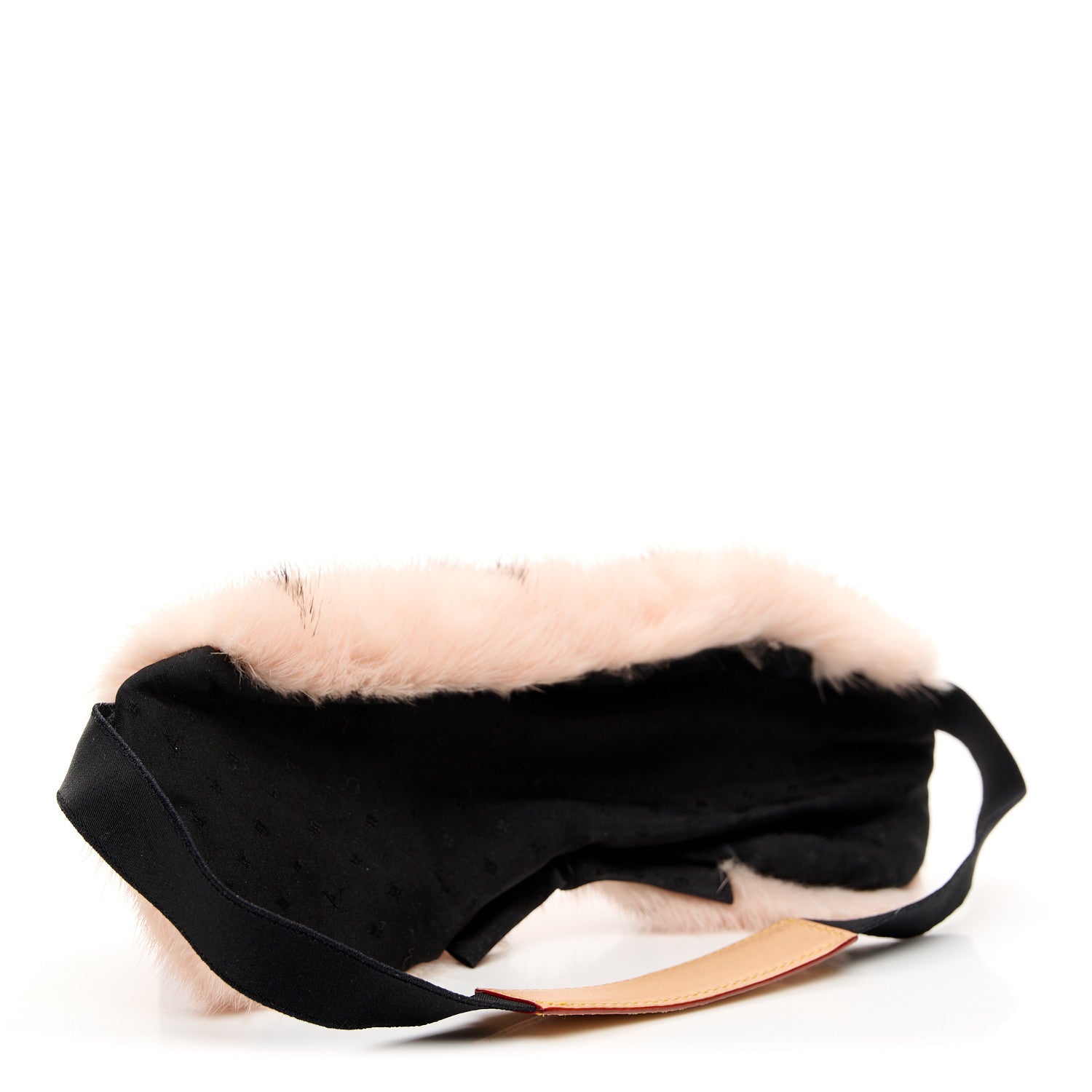 Louis Vuitton Monogram Mink Fur Sleep Mask Light Pink 3 of 5