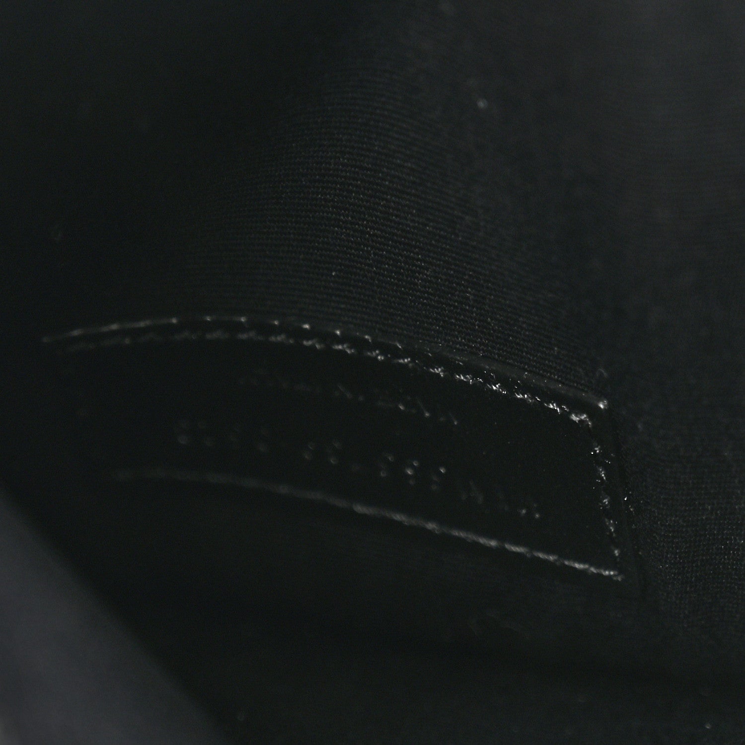Saint Laurent Grain De Poudre Uptown Pouch Black 7 of 10