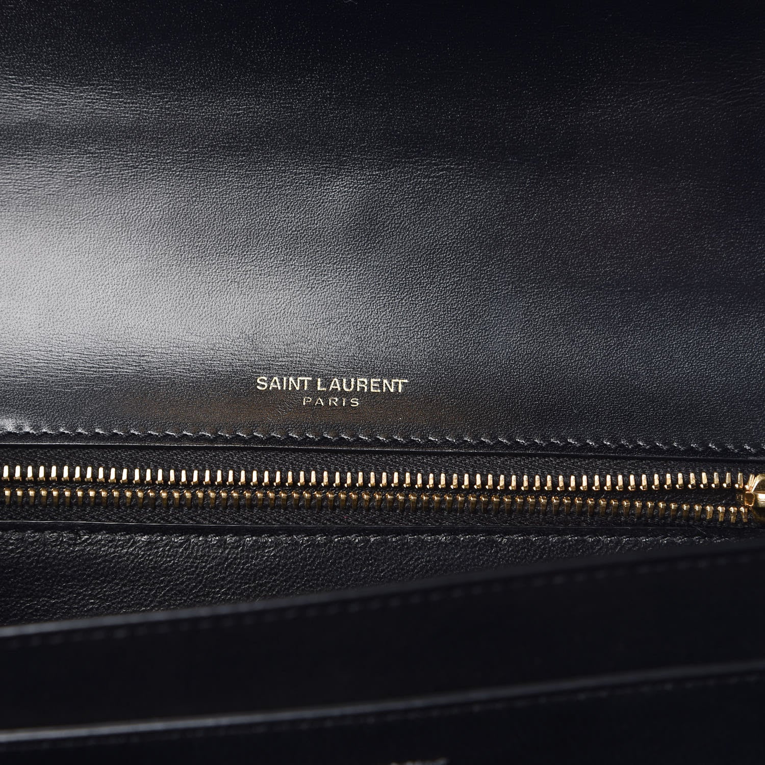 Saint Laurent Smooth Calfskin Medium Domino Shoulder Bag Black 7 of 9