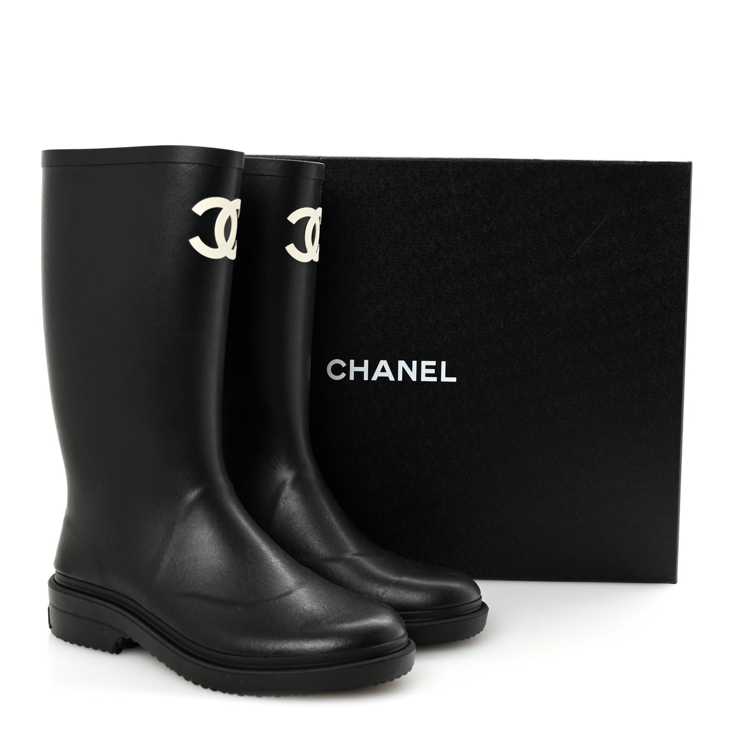 Caoutchouk CC High Boots 38 Black