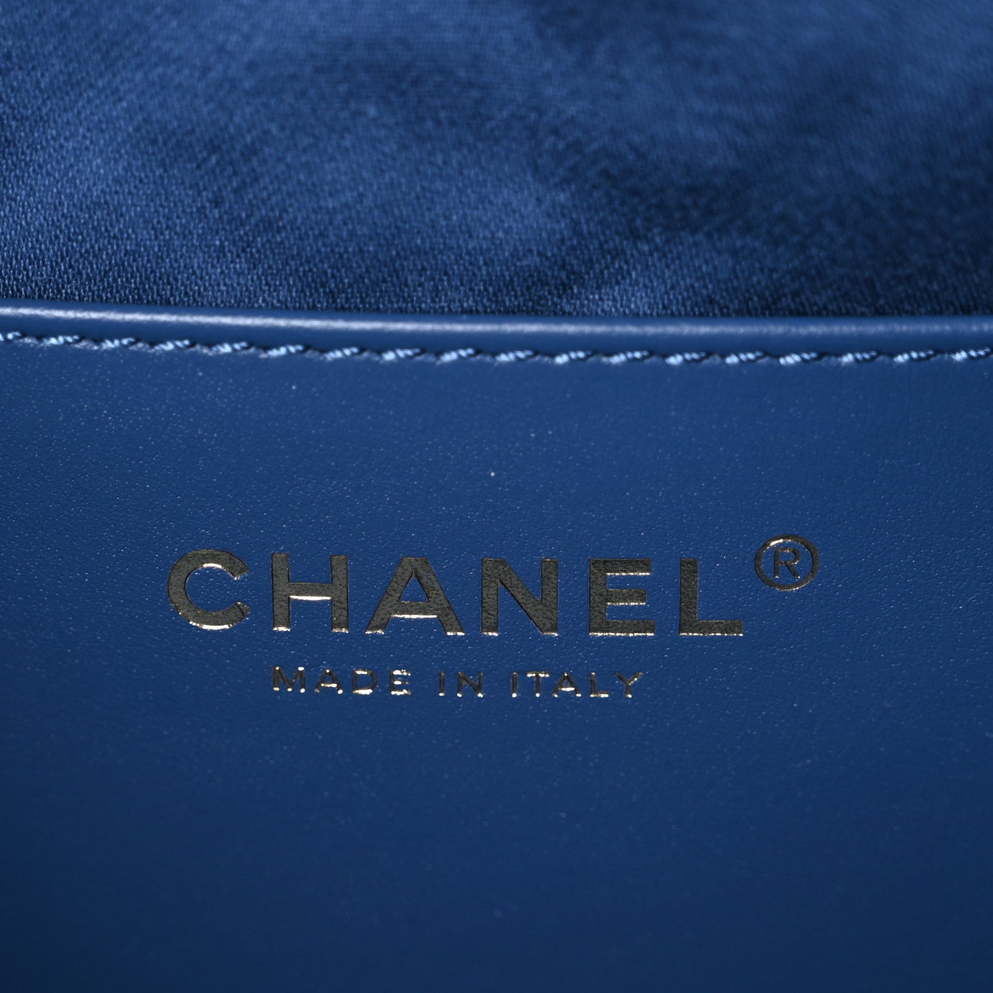 Cotton Wool Tweed Quilted Mini Chanel 25 Handbag Black Blue
