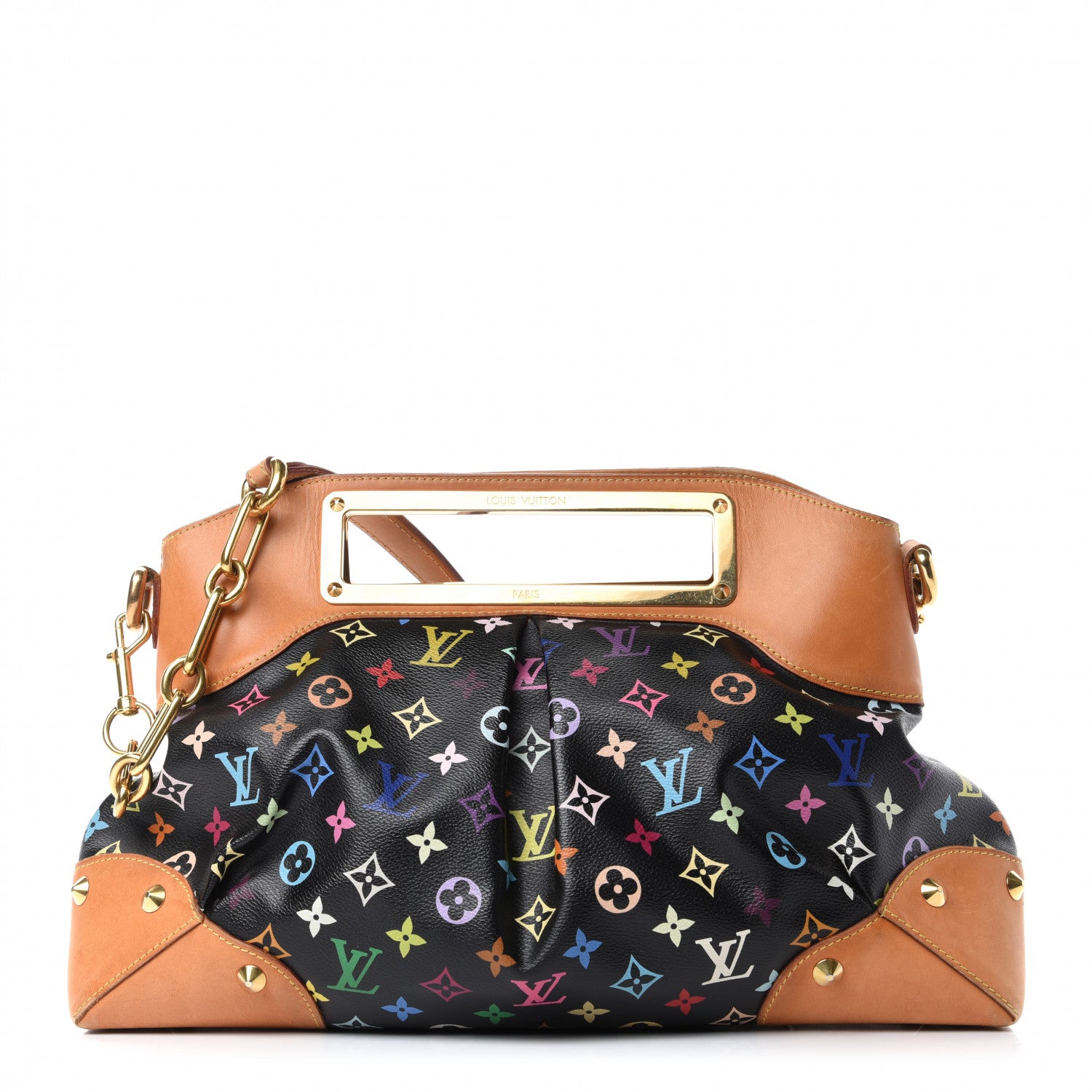 Louis Vuitton Monogram Multicolor Judy MM Black 1 of 9