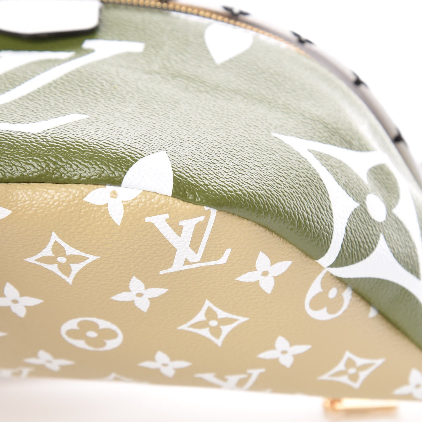 Monogram Giant Bumbag Kaki Beige