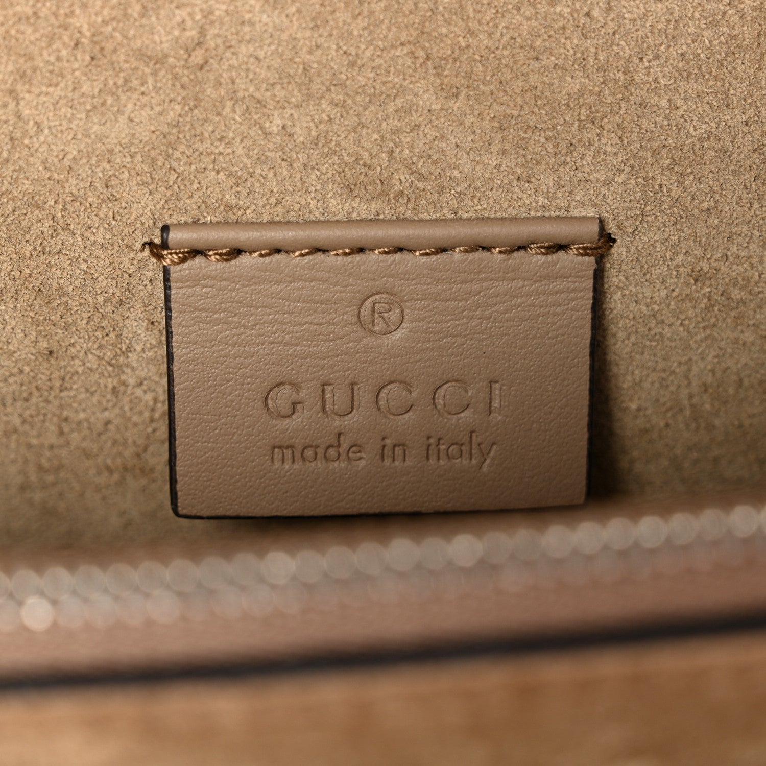 Gucci GG Supreme Monogram Small Dionysus Shoulder Bag Taupe 6 of 11