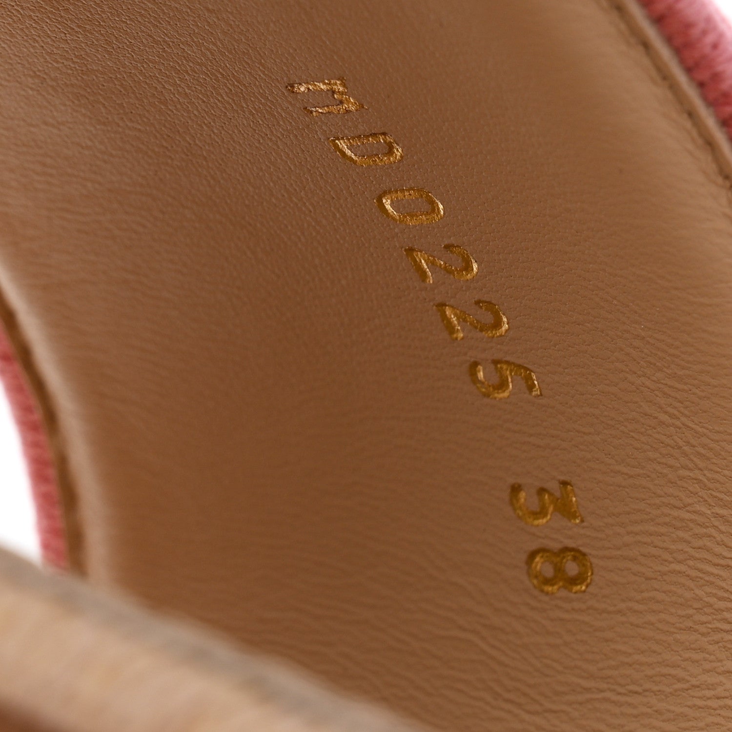 Christian Dior Straw Embroidered Dway Flat Slide Sandals 38 Rose Begonia 9 of 10