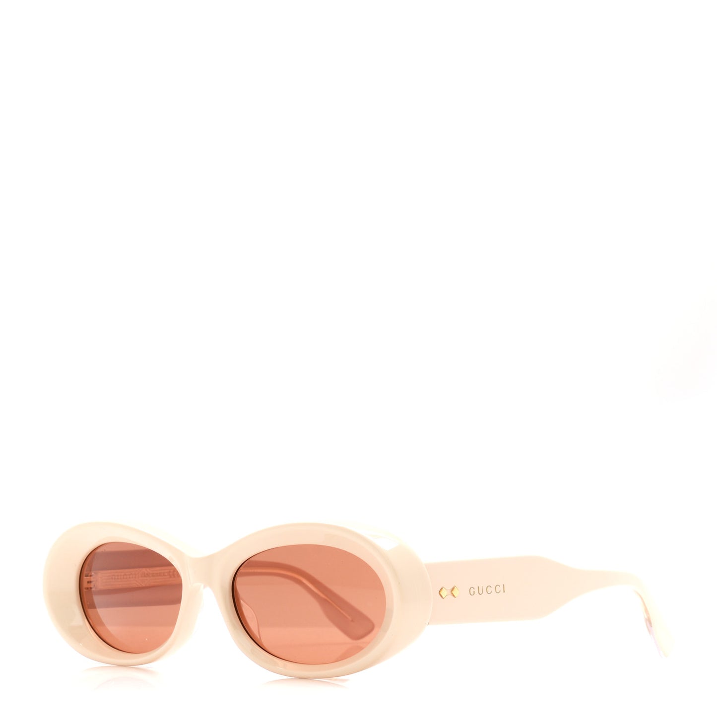 Acetate Oval Frame GG1527S Sunglasses Beige